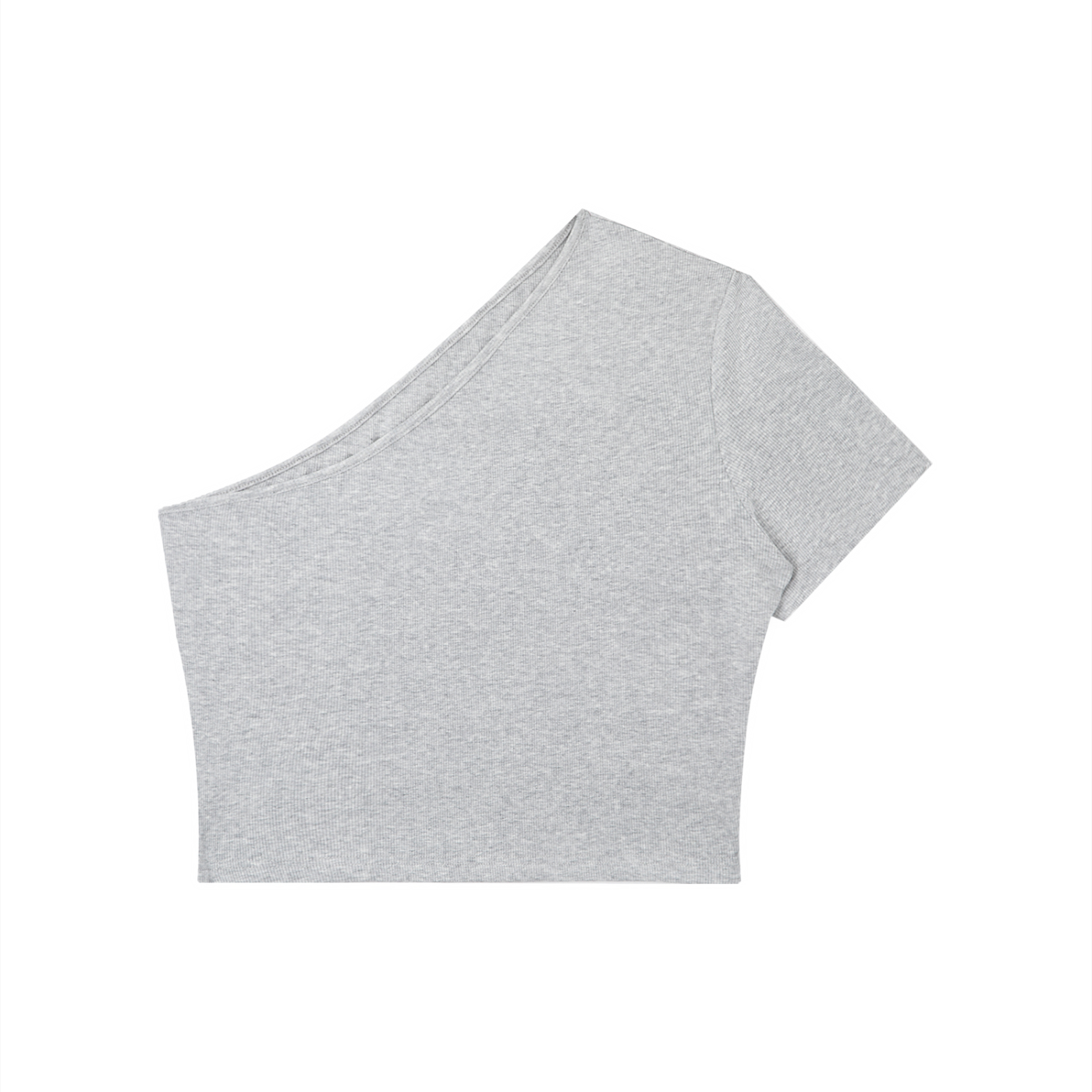 One Shoulder Crop Top
