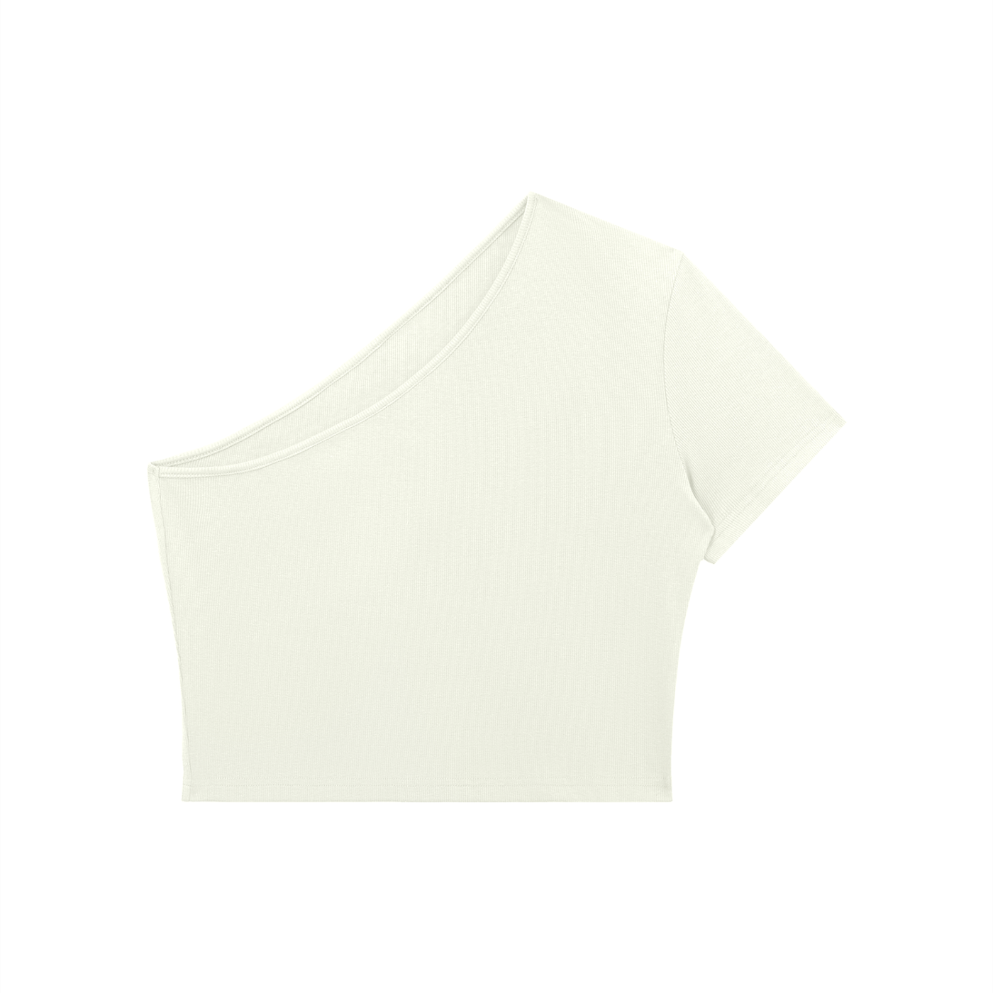 One Shoulder Crop Top