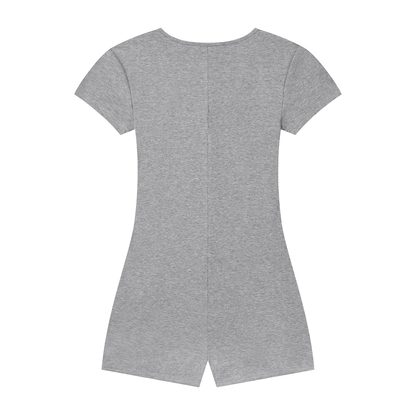 Cape Tie-Waist Romper