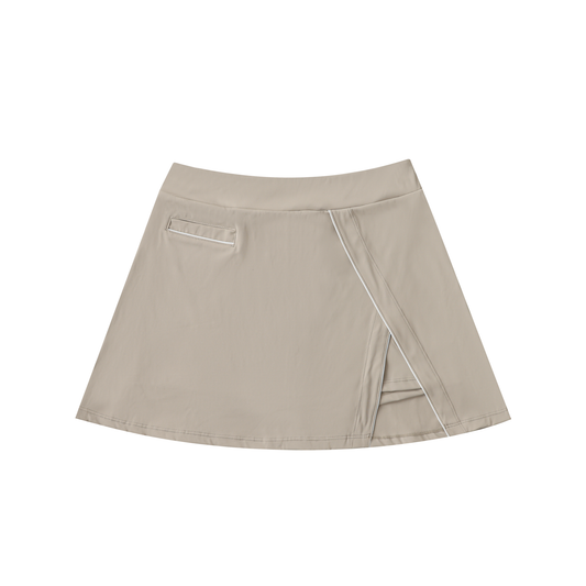 Pocketed A-Line Skort