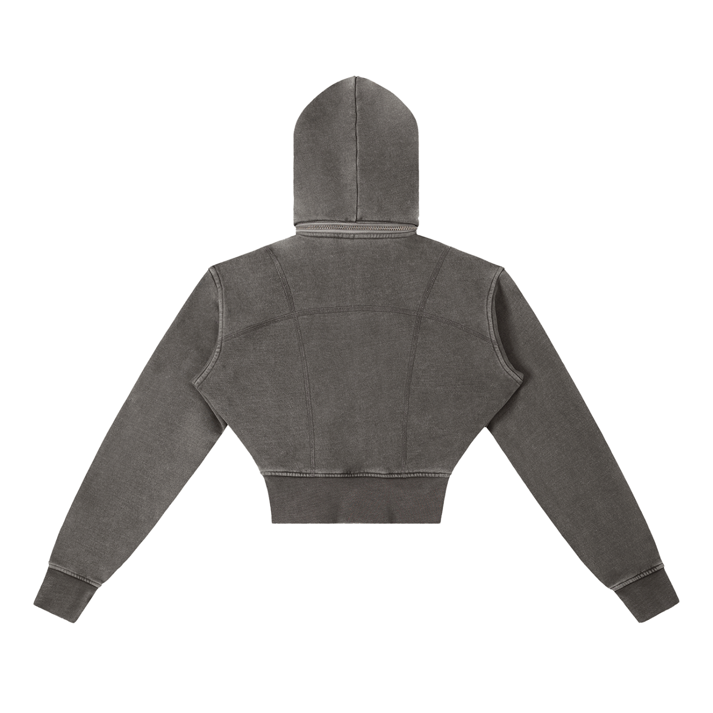 Vintage Cropped Hoodie