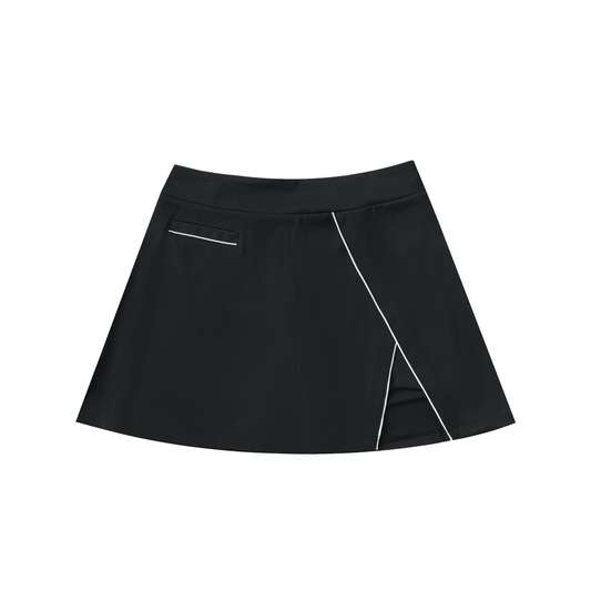 Pocketed A-Line Skort