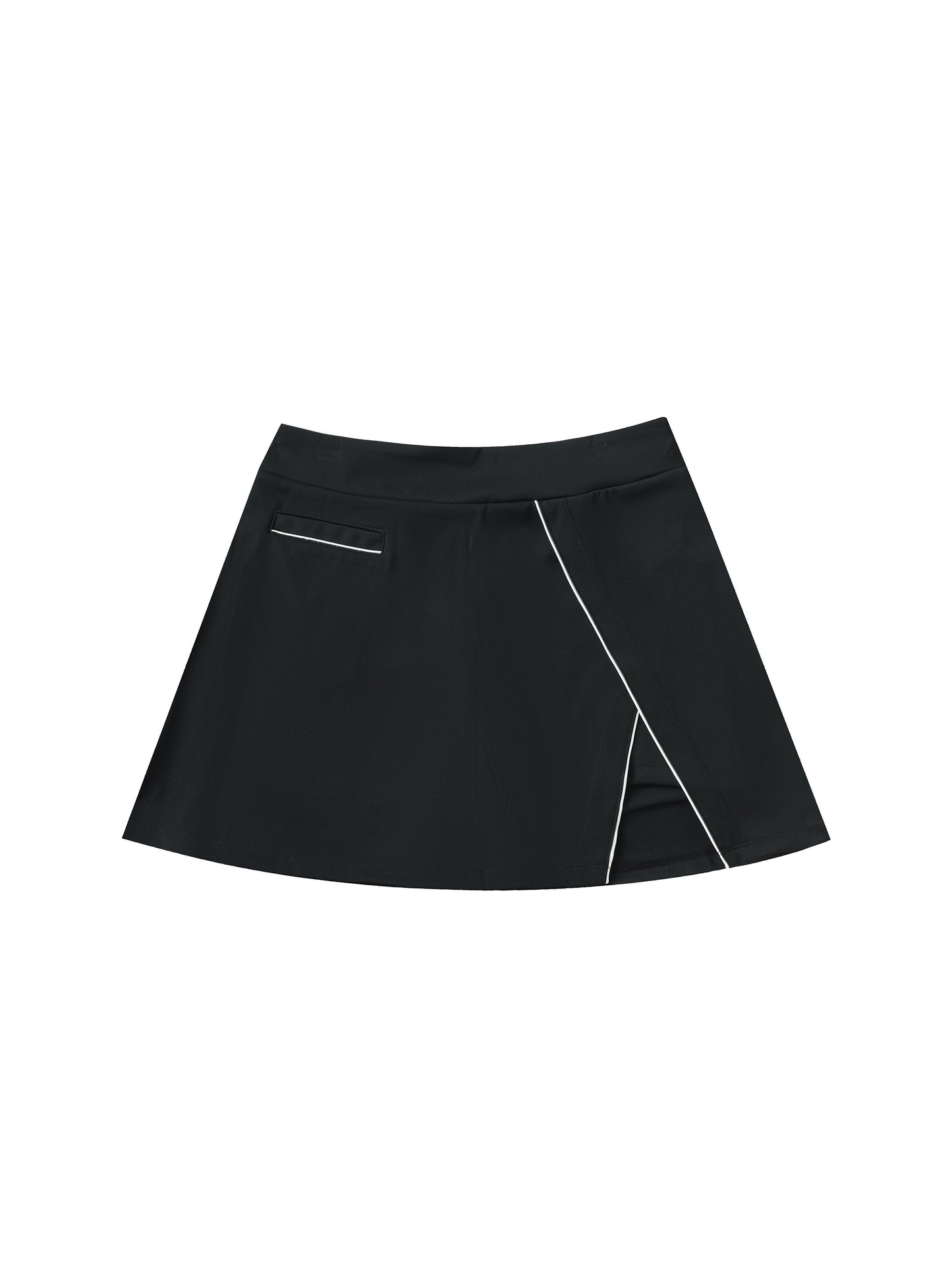 Pocketed A-Line Skort